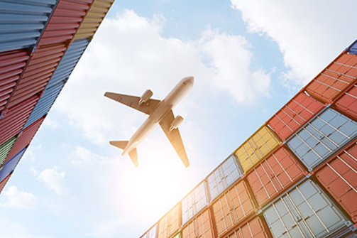 What are the three main ways of air import and export freight transportation?